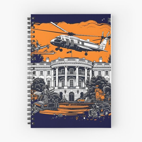 Item preview, Abstract, Post-Apocalyptic White House designed and sold by Szumii.