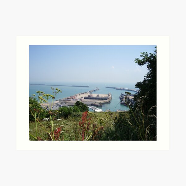 Channel view from St Martin's Battery Art Print