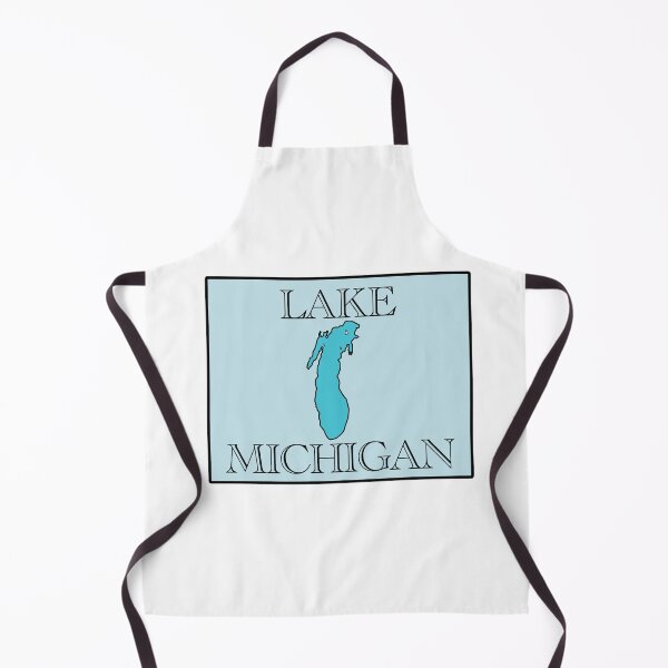 Item preview, Lake Michigan Outline Blue designed and sold by RBCreationsinMI.