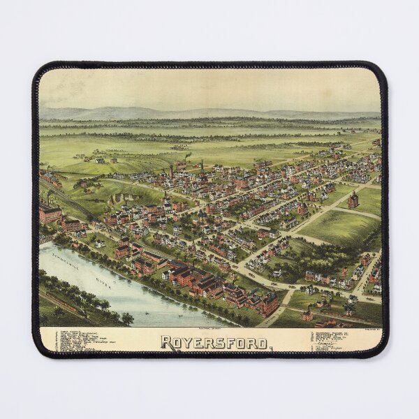 Item preview, Royersford, Pennsylvania (1893) designed and sold by allhistory.