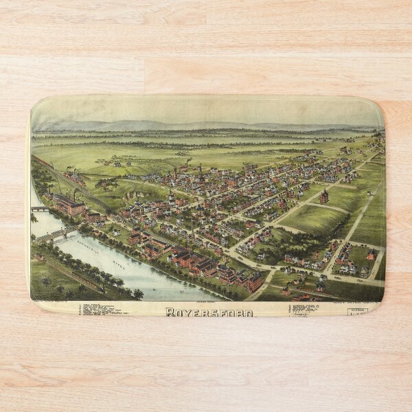 Item preview, Royersford, Pennsylvania (1893) designed and sold by allhistory.