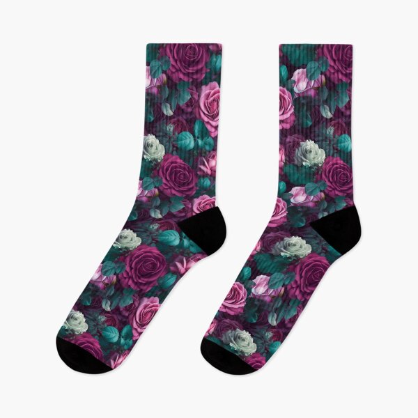Item preview, Majestic Purple Rose Garden: A Harmonious Blend of Elegance and Romance designed and sold by lematworks.