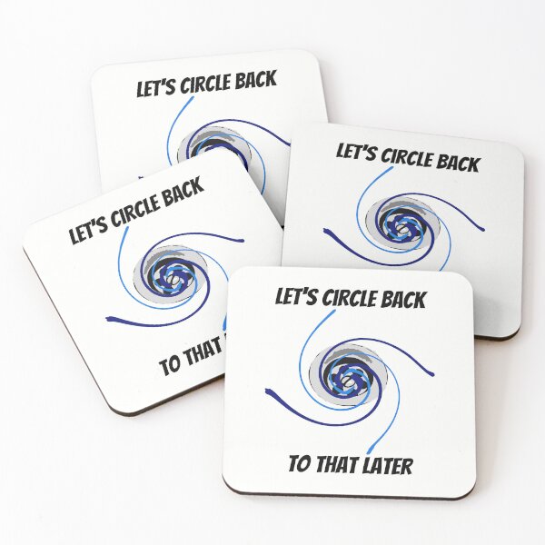 Item preview, Let's circle back to that later (for light background) designed and sold by Jeeb-Arts.