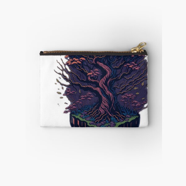Item preview, Ancient trunk and beautiful blossoms with a stream running on the sides designed and sold by RedArtG09.