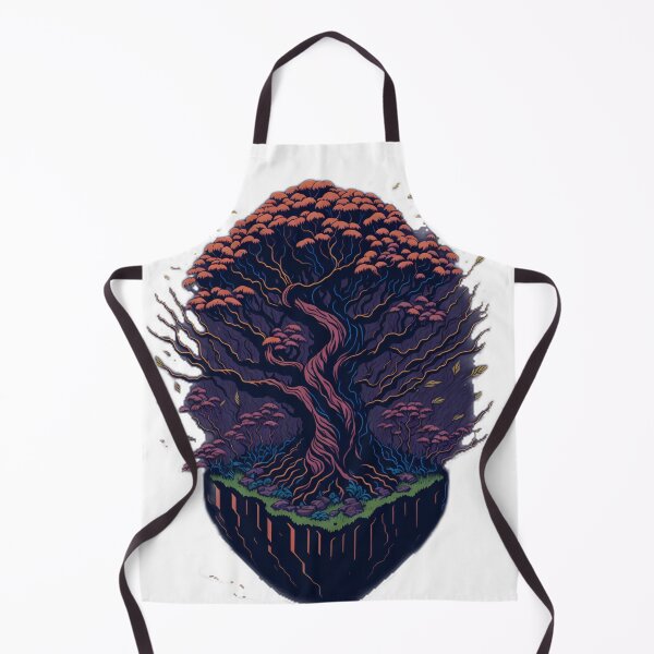 Item preview, Ancient trunk and beautiful blossoms with a stream running on the sides designed and sold by RedArtG09.