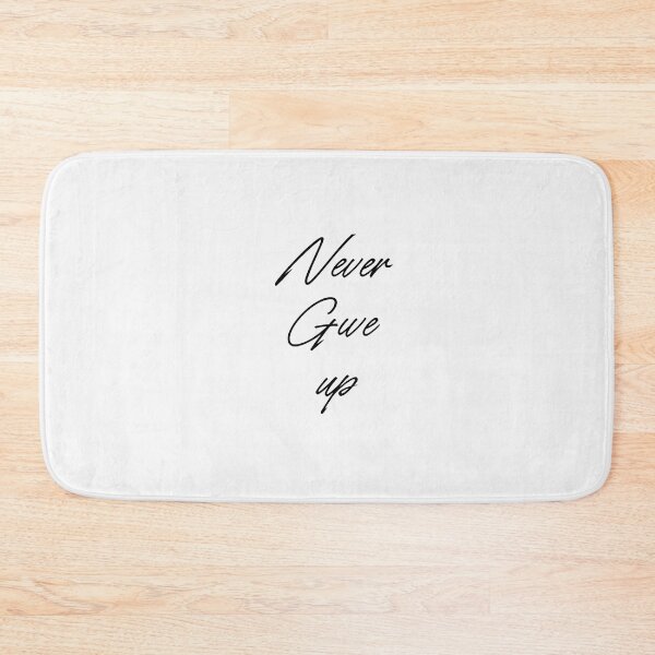 Item preview, Never give up designed and sold by Kajko desgin.