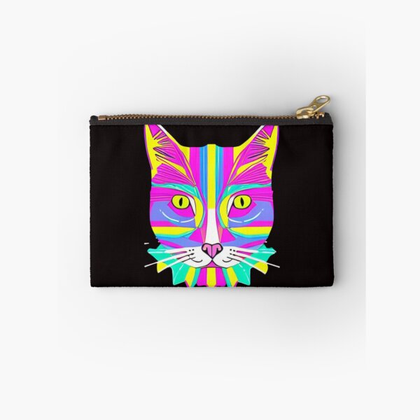 Item preview, modern color cat painting designed and sold by aipaint.