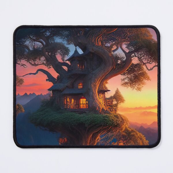 Item preview, Fairytale treehouse designed and sold by Inked-Attire.