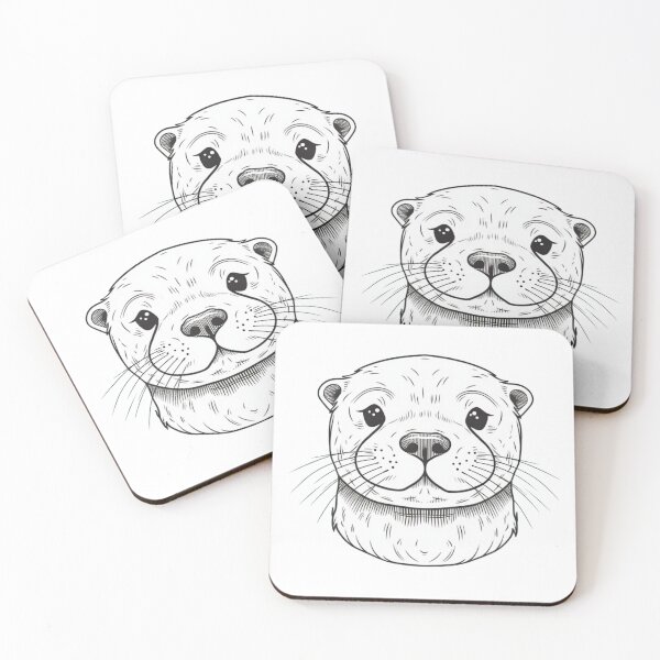 Item preview, Otter Portrait designed and sold by OtterComforts.