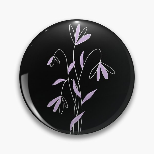 Item preview, purple flower design designed and sold by flowerheadria.