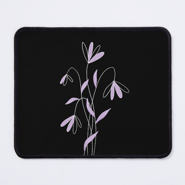 Item preview, purple flower design designed and sold by flowerheadria.