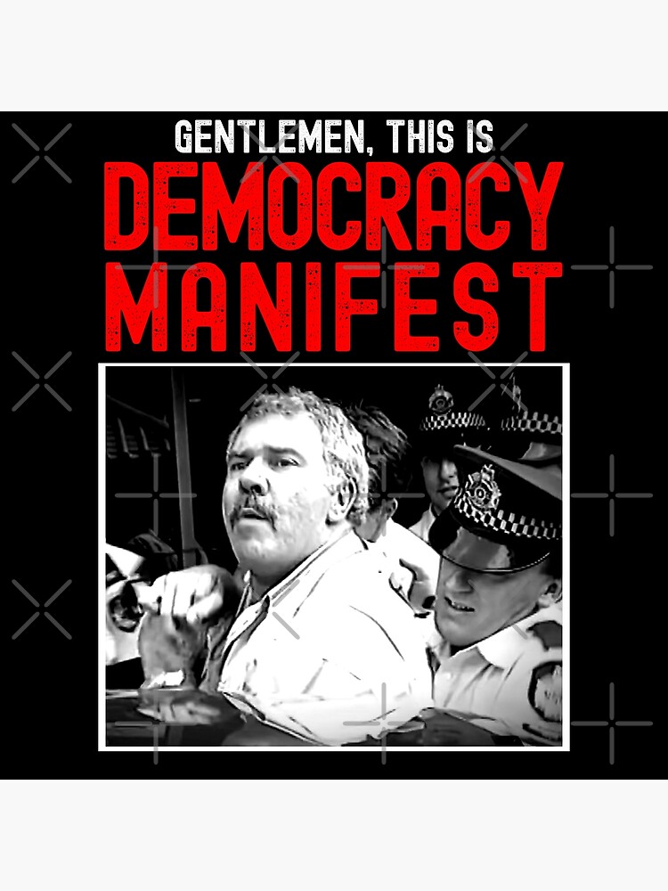 Funny Meme This Is Democracy Manifest Succulent Chinese Meal Guy Arrested Greeting Card For 9871