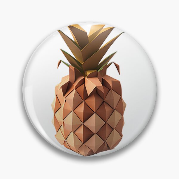 Artikelvorschau, Origami Pineapple Art entworfen und verkauft von CarrotStick.