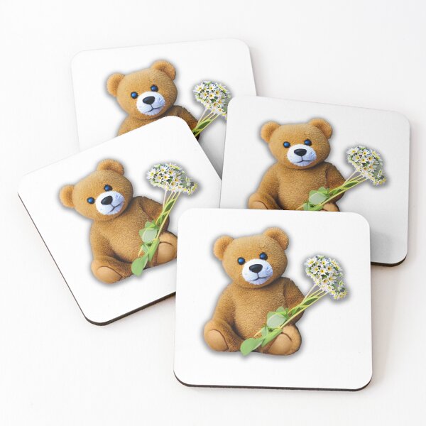 Item preview, Cute bear with flowers designed and sold by TaeMoonic.