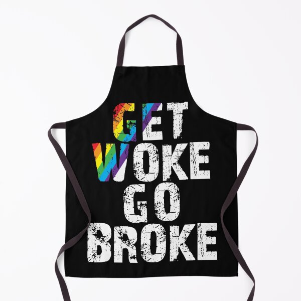 Item preview, Get WOKE go broke designed and sold by Lefteris Betsis.
