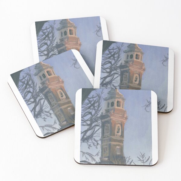 Item preview, Puesta del sol de la iglesia de St. James designed and sold by Fawnadeer.