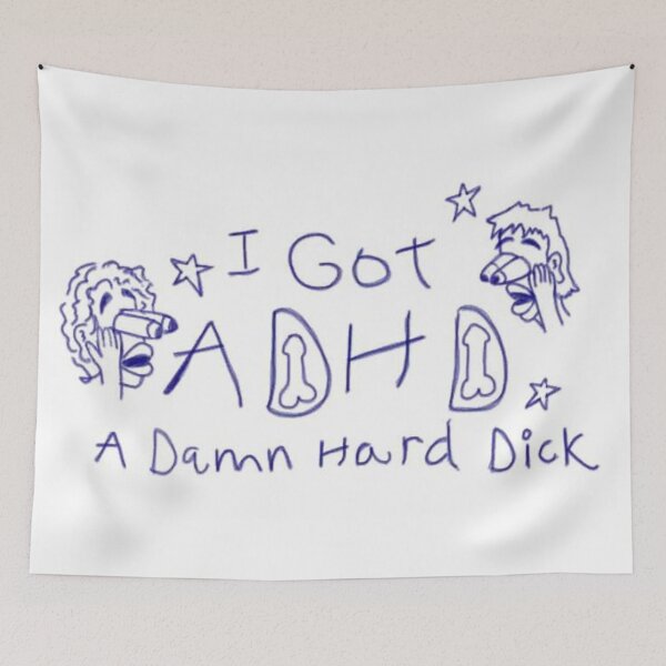 Item preview, Tengo TDAH A Dam Hard D designed and sold by Sam Schneble.