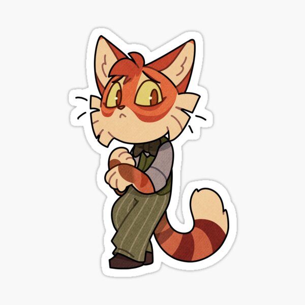 Lackadaisy Freckle Sticker