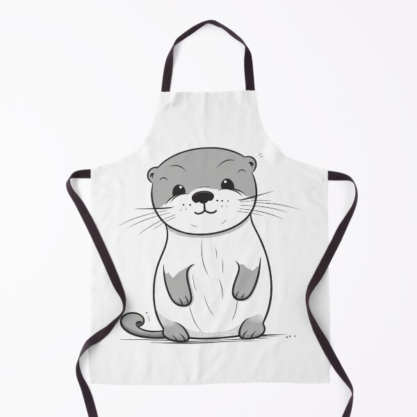 Item preview, Cute Cartoon Otter designed and sold by OtterComforts.