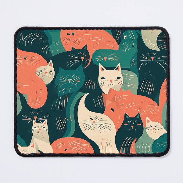 Item preview, Cat Party: Feline Pattern Explosion designed and sold by Casanova Originals.