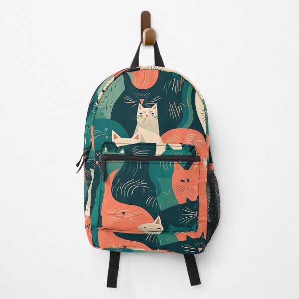 Item preview, Cat Party: Feline Pattern Explosion designed and sold by Casanova Originals.