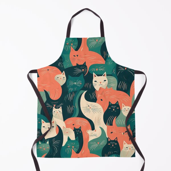 Item preview, Cat Party: Feline Pattern Explosion designed and sold by Casanova Originals.