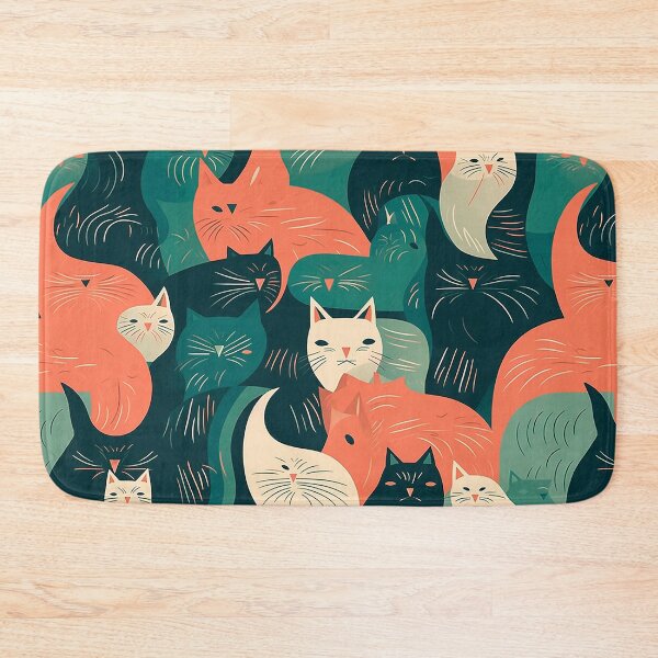 Item preview, Cat Party: Feline Pattern Explosion designed and sold by Casanova Originals.