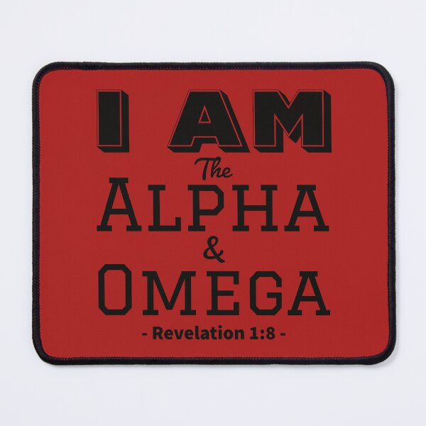 Item preview, I AM the Alpha & Omega designed and sold by Warrior Bride.