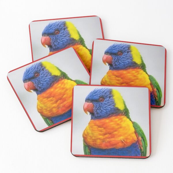 Item preview, A colorful parrot ready to talk designed and sold by WAKYSHOP.