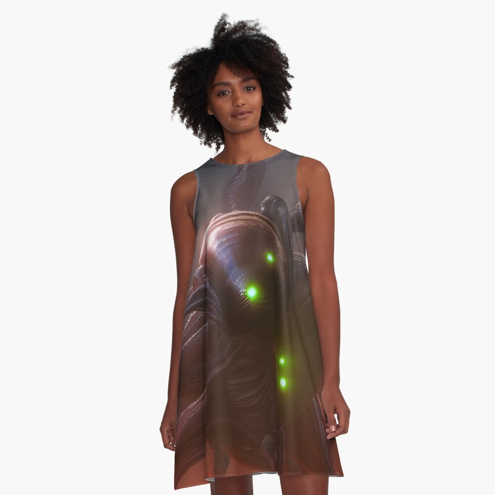 Item preview, A-Line Dress designed and sold by LenCarol.