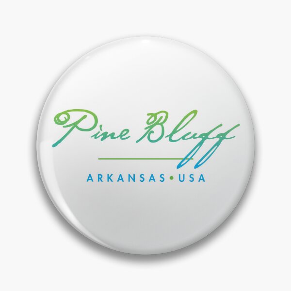 Item preview, Pine Bluff Arkansas Typographic Design designed and sold by Futurebeachbum.