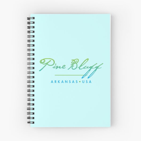 Item preview, Pine Bluff Arkansas Typographic Design designed and sold by Futurebeachbum.