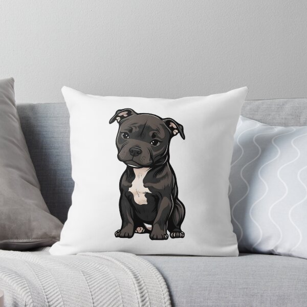 Item preview, Pitbull negro prediseñada designed and sold by brasandre93.
