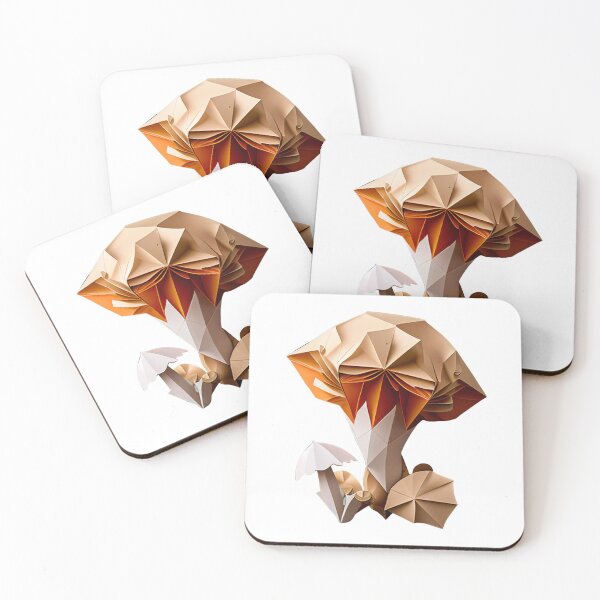 Artikelvorschau, Origami Mushroom Art entworfen und verkauft von CarrotStick.