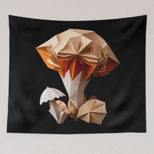 Artikelvorschau, Origami Mushroom Art entworfen und verkauft von CarrotStick.