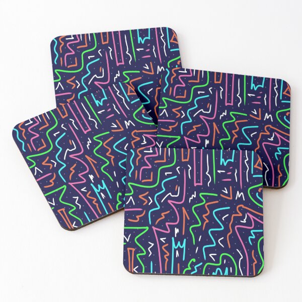Item preview, Space Age Maze Abstract Print designed and sold by DanielleGensler.