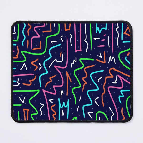 Item preview, Space Age Maze Abstract Print designed and sold by DanielleGensler.