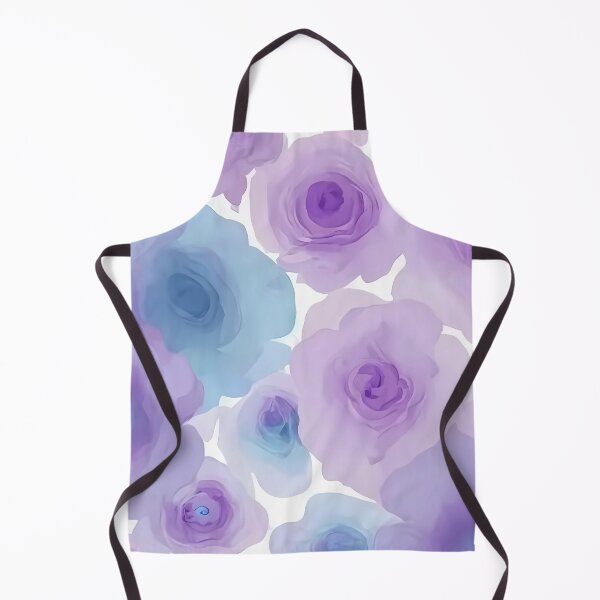 Item preview, Rose Pattern in Soft Purple and Blue Pastel Colors designed and sold by RicsArtistry.