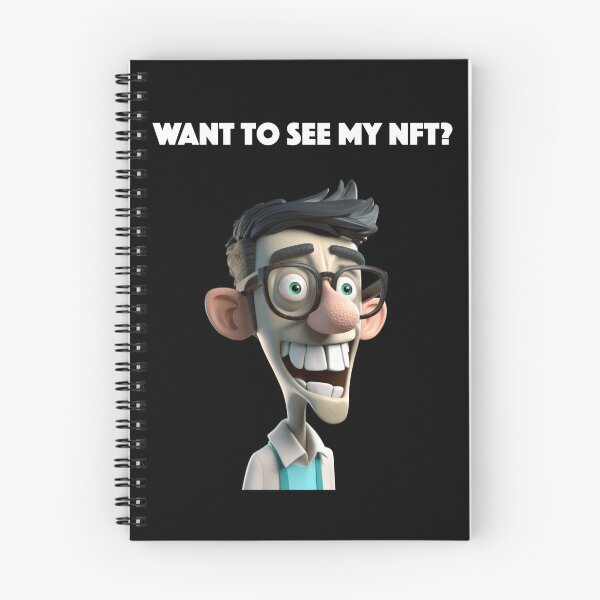 Item preview, Excited NFT Nerd designed and sold by UlDesigns.