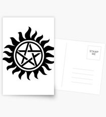 Supernatural Anti-Posession Symbol Postcards