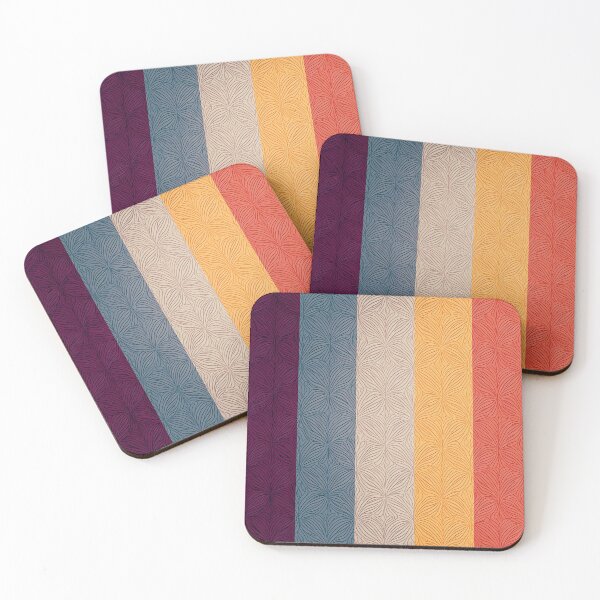 Item preview, Colorful stripes with texture designed and sold by Time4Space.