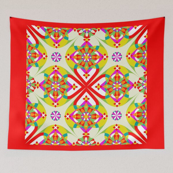 Item preview, Ethnic Decorative Heart Print designed and sold by IcArtsyOrigin8.