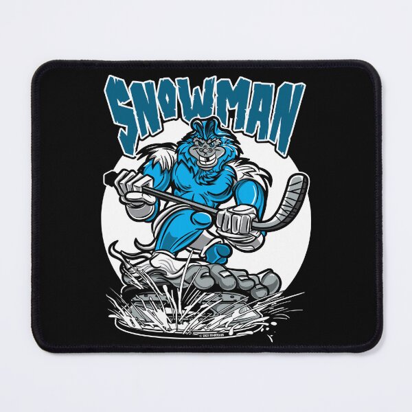 Item preview, Abominable Snowman Hockey Player Mascot designed and sold by eShirtLabs.