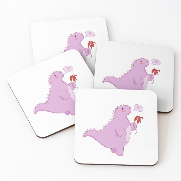 Item preview, Cute Dinosaur With Flower designed and sold by Al3Art.