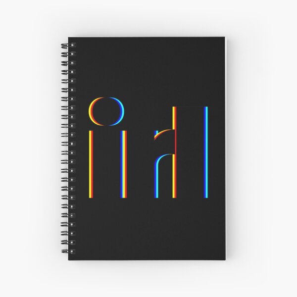 IRL In Real Life Spiral Notebook