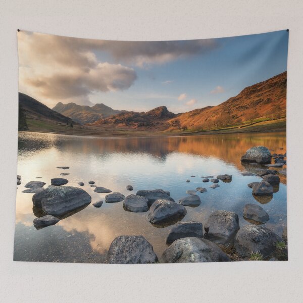 Item preview, Blea Tarn Sunset Reflection designed and sold by Lenscraft by Robin Whalley.