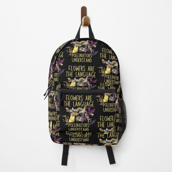 Item preview, Flowers Are The Language Pollinators Understand Design designed and sold by EarthArtDesigns.