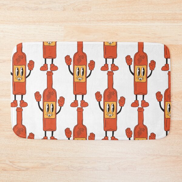 Item preview, Retro wine in a bottle designed and sold by Innamalinka.
