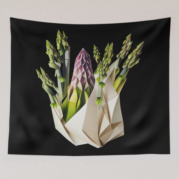 Artikelvorschau, Origami Asparagus Art entworfen und verkauft von CarrotStick.