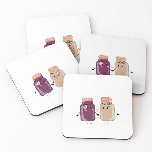 Item preview, Peanut Butter And Jelly Couple Jars designed and sold by Al3Art.
